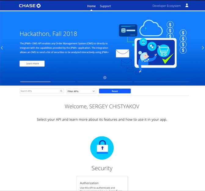 The Chase-brand direction we started with