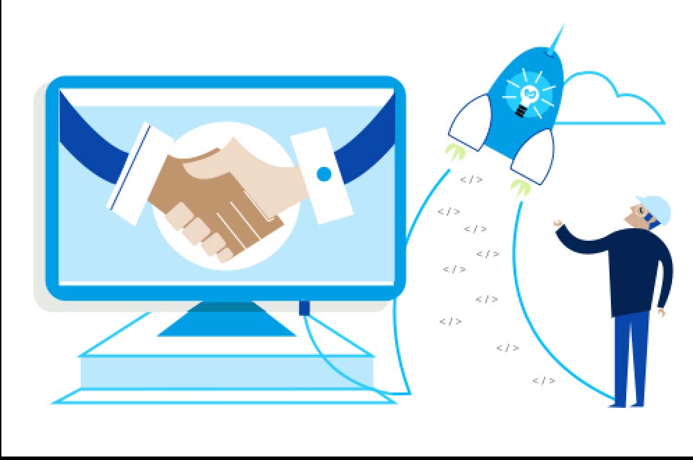 Creative Director illustrations in the Dev Center feel