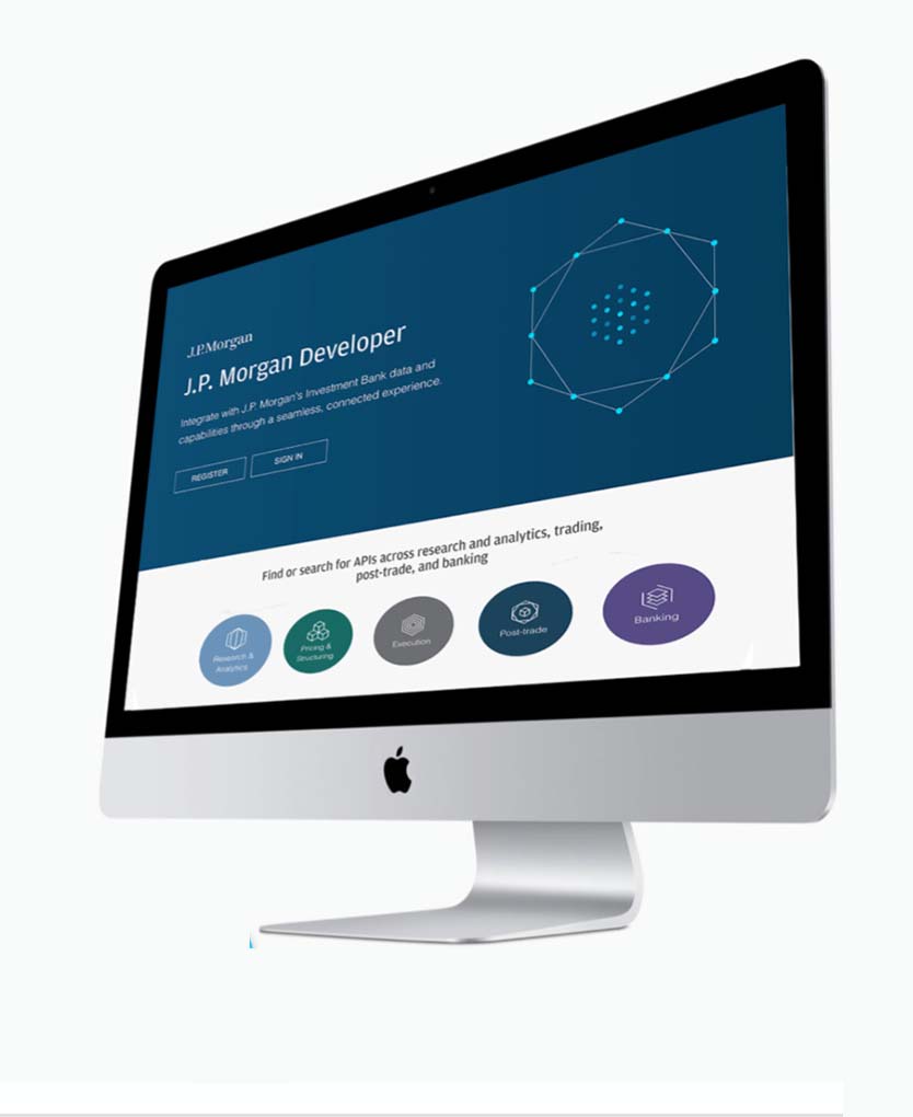 J.P. Morgan Developer — public front-door site