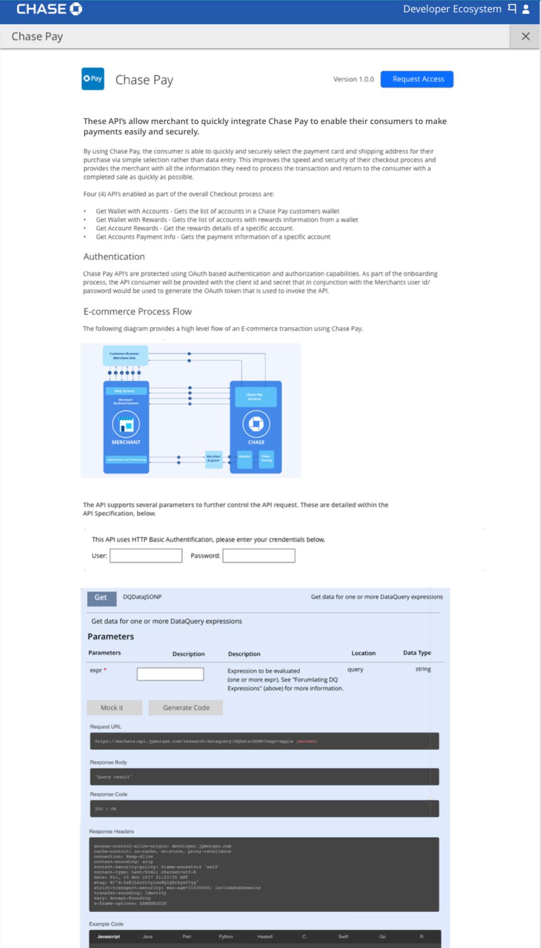 The distinguished engineer's starting point — a doc publisher + API list view (upload a Swagger)