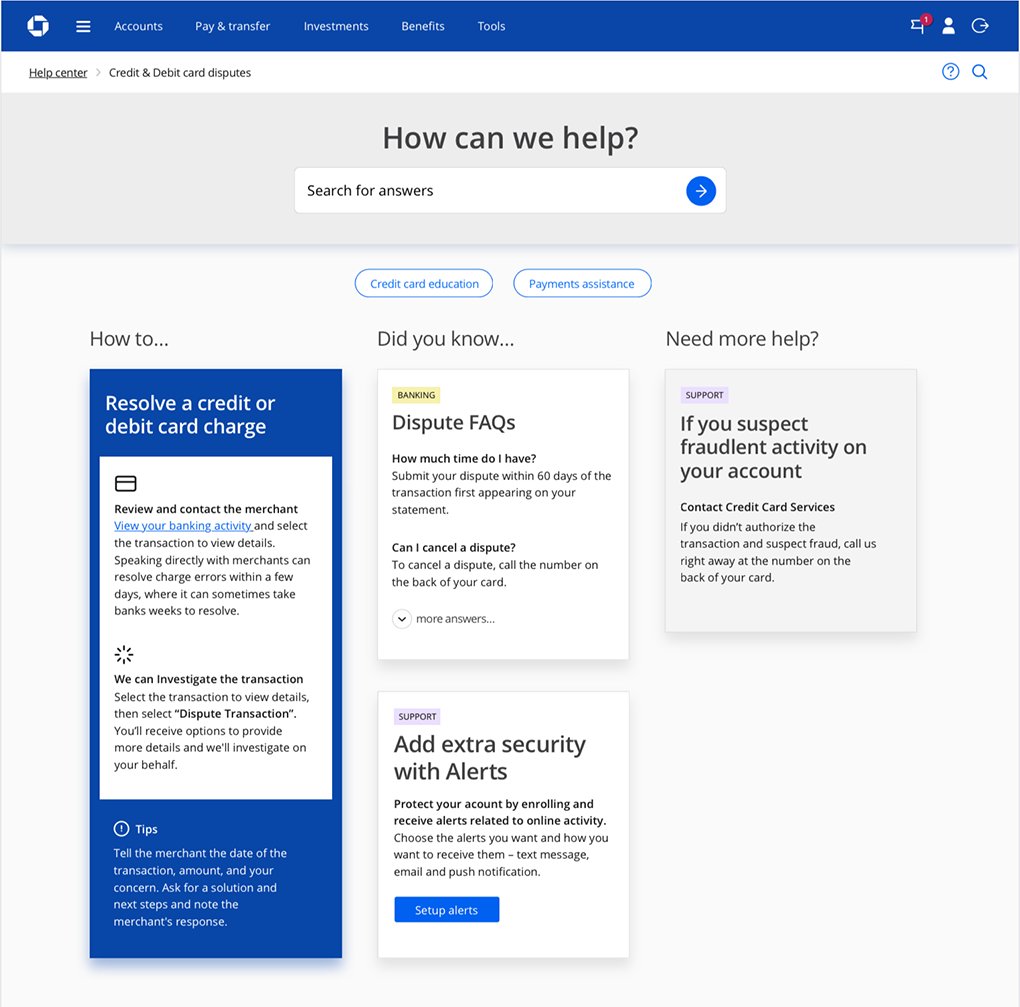 Help hub home